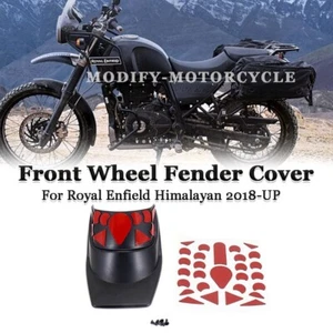 Extensión de guardabarros delantero apto para Royal Enfield Himalayan 2018-UP - Imagen 1 de 6