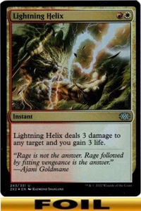 1x - Lightning Helix - FOIL #243 - Double Masters 2022 - CUC NM MTG - Picture 1 of 1