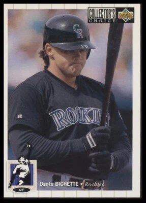 Dante Bichette #52 Upper Deck 1994 Collector's Choice Near Mint - Image 1 of 2