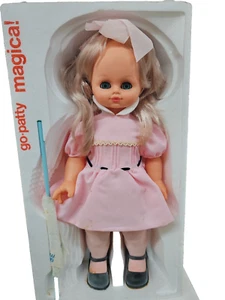 BAMBOLA GO-PATTY-GO SEBINO VINTAGE DOLL ANNI"70 MOLTO RARA - Foto 1 di 4