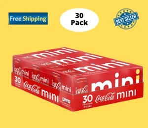 Coca-Cola Mini, 30 pk./7.5 oz. cans (No Ship To CA) - Picture 1 of 1