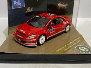 VITESSE Peugeot 307 WRC Gronholm Rautiainen Rally Finland 2004 1:43 Diecast - Imagen 1 de 9