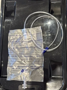 Catheter Night Bag LINC - Flo Uninary Drainage Bag 3000ml Pack Of 10 - Picture 1 of 15