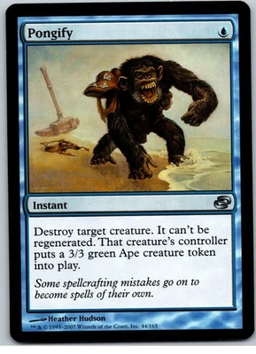 Magic: The Gathering - Pongify (Planar Chaos) #44 Uncommon - NM Condition - Image 1 of 4