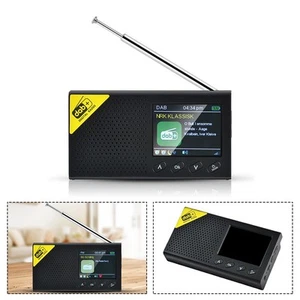 DAB Digital Radio Compact Stereo Music Entertainment 20 Station Memories - Afbeelding 1 van 8