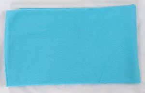 22" x 26" - "Teal" Cotton Flannel Fabric - New/Unused - Picture 1 of 1
