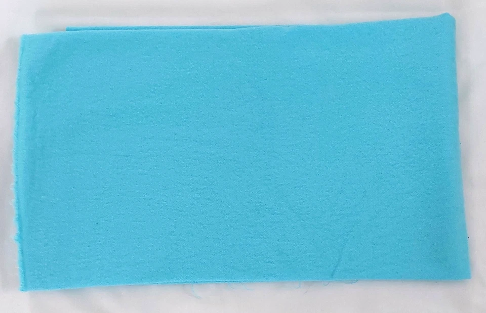 22" x 26" - "Teal" Cotton Flannel Fabric - New/Unused - Image 1 of 1