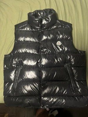Moncler Chaleco Negro Talla 5 - XXL Tibb Abajo Chaleco Foto 1 de 4