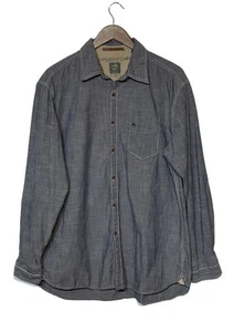 Camisa Timberland Para Hombre L Algodón Orgánico Aspecto Cambray • Ambiente Desgastado - Imagen 1 de 7