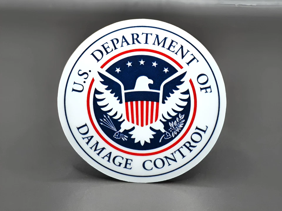 Anti Trump Vinyl Stickers No Kings Not My President Abolish Maga Decal F-Trump - Image 1 of 1