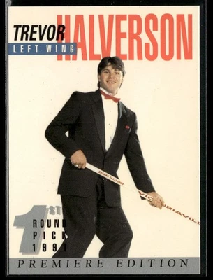 1991 Arena Draft Picks #16 Trevor Halverson  Hockey Card 2003D - Image 1 of 2