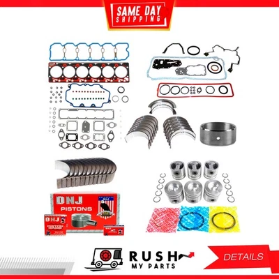 Kit de reconstrucción de motor 98-02 para Dodge Ram 5,9 L L6 OHV 24v DNJ EK1165 Foto 1 de 4