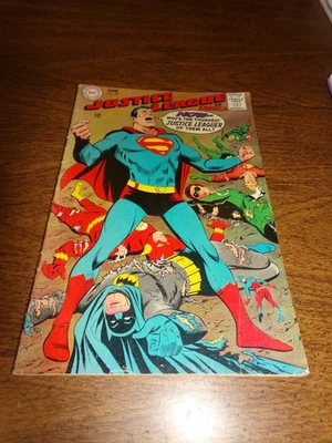 Justice League of America(Superman) 63 1968 very good fine DC comic - Image 1 of 3