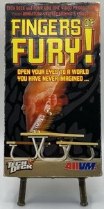 Tech Deck Fingers of Fury Skateboard VHS Video-Powell Peralta Element Supreme-NR - Picture 1 of 3