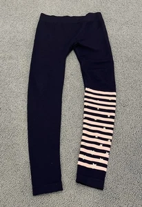 Thermoleggins Leggings gefüttert Gr 134 Mädchen Hose Thermohose blau Leggins - Bild 1 von 3