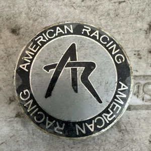 American Racing Wheel Center Cap 2.42" Snap In Silver 1242100S - Picture 1 of 4