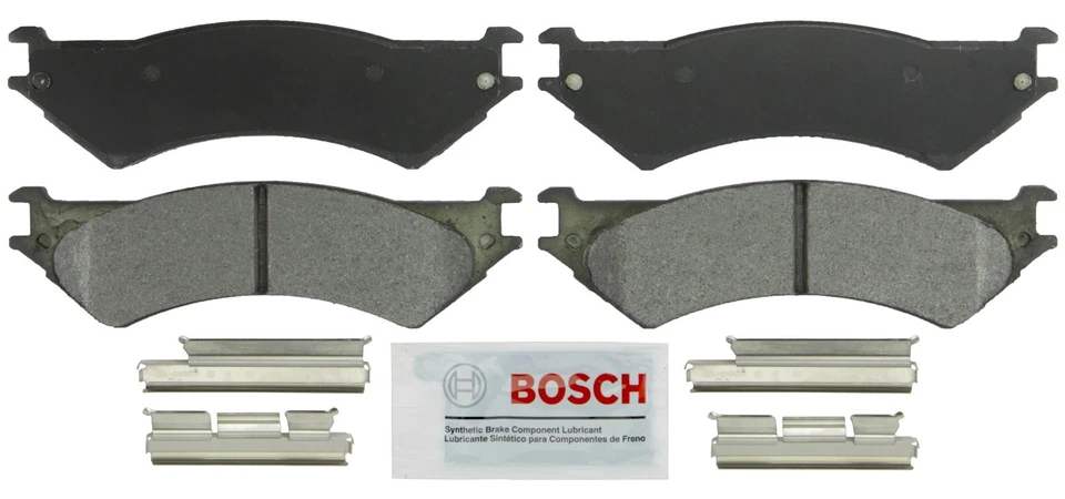 Juego de pastillas de freno de disco traseras Bosch BSD802 para Ford E-350 E-250 E-150 1998-2007 Foto 1 de 2