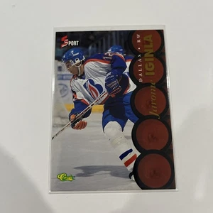 1995-96 Jarome Iginla, Classic, Rookie, 5 Sports HOF - Bild 1 von 2