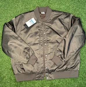 Nike Sportswear Destroyer Jacket Women’s M Brown Oversized Woven NWT $155 - Picture 1 of 4