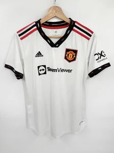 Camiseta de fútbol visitante Manchester United 2022/23 Adidas para hombre mediana - Imagen 1 de 8