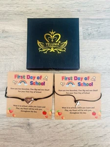 First Day of School Gift Comfort Anxiety Bracelet Dinosaur Set Of 2 - Picture 1 of 6