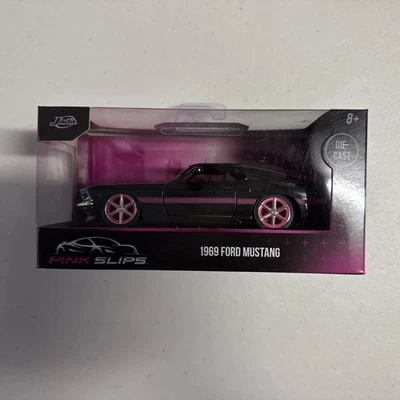 1969 For Mustang Pink Slips Figure Collectible Pink And Black - Image 1 of 3