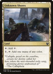 MTG Magic THB Theros Beyond Death - 1x EN NM 249 C Unknown Shores - Picture 1 of 1