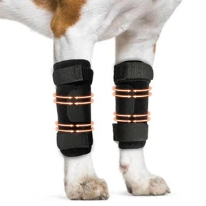 Dog Leg Brace for Front Back Ankle 1 Pair Dog Front Leg Brace with Strips Dog... - Picture 1 of 6