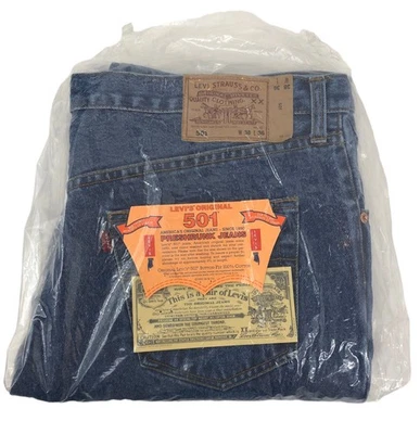 Jeans Levi's 501 Vintage 1993 Nuovi W38 L36