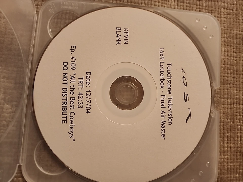 LOST DVD SCREENER FINAL AIR MASTER EP 109 ALL THE BEST COWBOYS DANIEL DAE KIM ET - Image 1 of 4