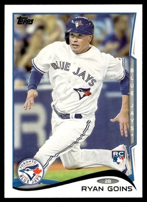 2014 Topps Ryan Goins Rookie Toronto Blue Jays #319 - Image 1 of 2