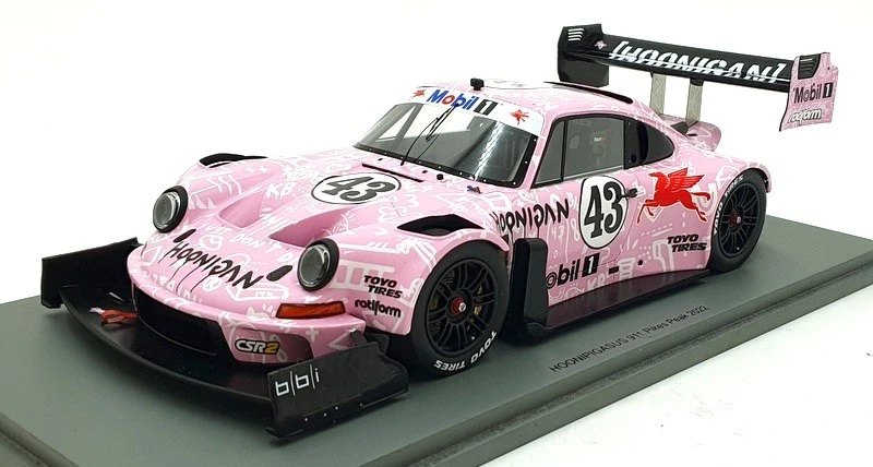 Spark 1/18 Scale Resin 18S726 - Porsche Hoonipigasus 911 #43 Pikes Peak 2022 - Image 1 of 4