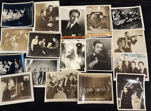 Tolles Lot 24 Vintage NYC 1940er Jazz klassische Musiker 8 x 10 Pressefotos - Bild 1 von 16