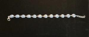 NWT Ross Simons Pearl Stone Sterling Silver Genuine Bracelet - Picture 1 of 4