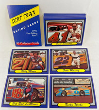 DIRT TRAX RACING TRACK FIRST EDITION PART 2 (VRP 1991) Complete Card Set #37-#72