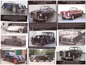 LOTTO 72 clip riviste ALVIS Automobiles UK, la maggior parte sono articoli '4 VENDITA' con prezzi - Foto 1 di 6