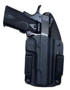 Tagua Right Hand IWB Dual Clip-On Kydex Holster for Any 5” Nonrail 1911 - Picture 1 of 5