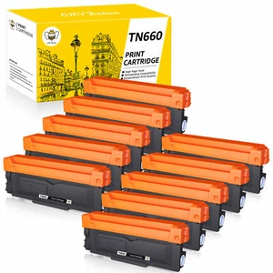 Lote de tóner de alto rendimiento TN660 para Brother TN-630 HL-L2320D HL-L2360DW MFC-L2740DW - Imagen 1 de 15