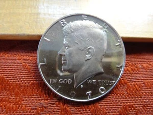 1970-S United States Kennedy Silver Half Dollar 50c - No Reserve - Free S&H USA - Picture 1 of 2