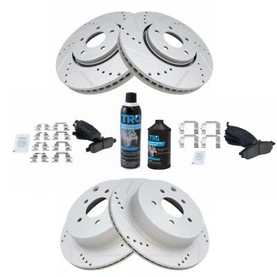 Kit freno disco delantero trasero para INFINITI FX37 QX70 FX45 Foto 1 de 4