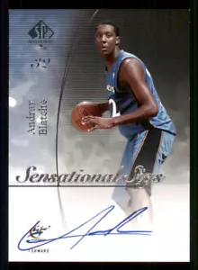 2005-06 SP Authentic Sensational Sigs #AB Andray Blatche - Picture 1 of 2