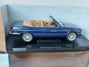 Modellino auto gruppo MCG BMW Alpina C2 2.7 in blu su 1:18 in scatola - Foto 1 di 9