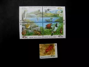 Neuseeland Nhm SET-1993 Wwf Endangered Species Sg 1736a + 1740 - Bild 1 von 1