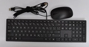 HP Wired USB KB and Mouse Combo - Bild 1 von 2