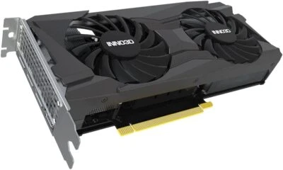 Inno3D GeForce RTX 3050 8GB Twin X2 OC graphic card - 8GB DDR6, 3 x DP 1 x HDMI - Image 1 of 4