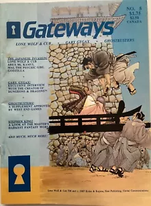 Gateways Rollenspiel Magazin #5 August 1987 GUT Gygax Interview Ghostbusters - Bild 1 von 4