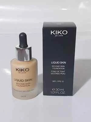 Kiko Milano Liquid Skin Second Skin Foundation NG100 (Neutral Gold) 30ml - Bild 1 von 4