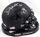 Dante Hall Autographed Texas A&M Aggies Black Schutt Mini Helmet- JSA W *Silver