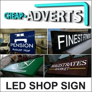 LED Sign Aluminium Composite Tray / Signs/ Signage 300cm x 50cm + BESPOKE - Picture 1 of 6