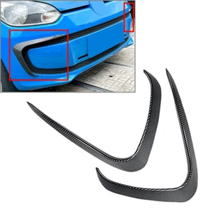 Kohlefaser Frontstoßstange Seitensplitter Spoiler für Volkswagen UP 2011-2015 - Bild 1 von 7